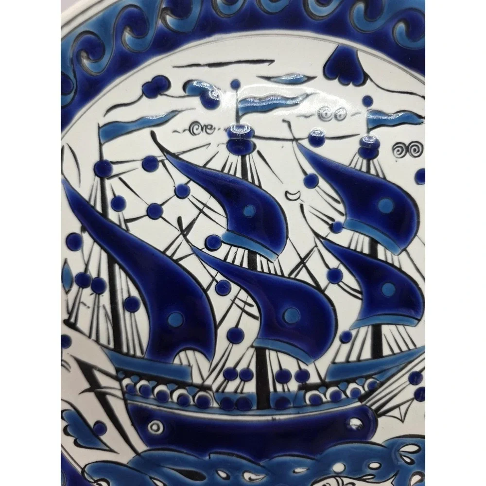 Dakas Keramik Archangelos Greek Decorative Wall‎ Plate 8